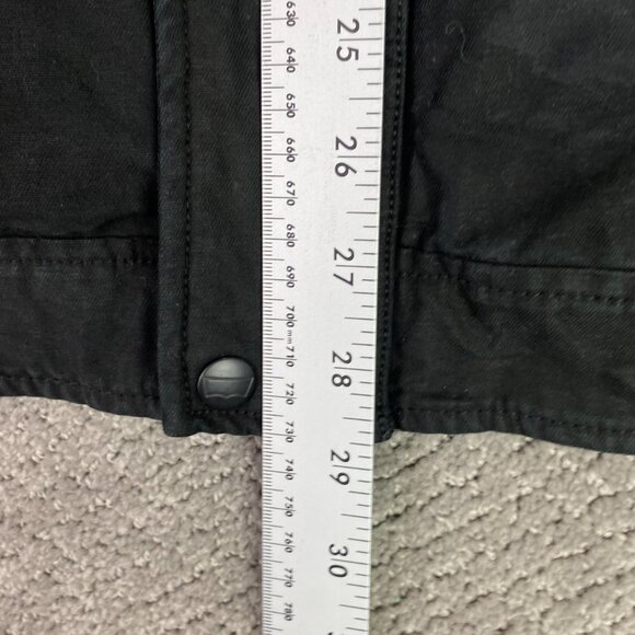 Levi's Jacket Mens Large Black Military Field Canvas Cotton 2 Pocket Quilt Lined - Picture 16 of 16